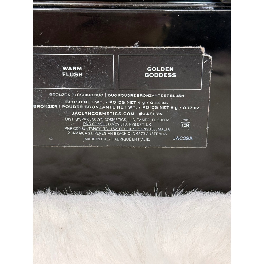 Jaclyn Cosmetics Bronze & Blushing Duo Warm Flush Golden Goddess JAC29A NWOB - Picture 4 of 6